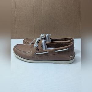 Sperry Top Sider Authentic Original  Men Boat Shoe Leather Size 14